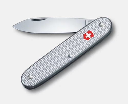 Imagen de NAVAJA SWISS ARMY 1 ALOX, 93MM PLATA ESTRIADO