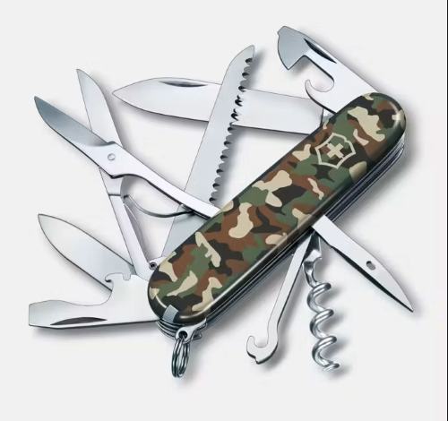 Imagen de NAVAJA HUNTSMAN CAMUFLAJE 15 USOS