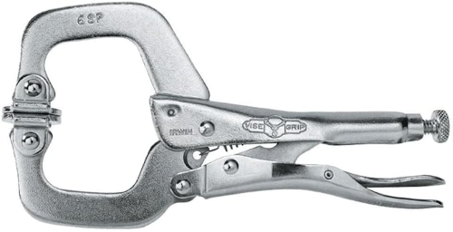 Imagen de PINZA PRESION VISE GRIP PRENSA TIPO C BASE GIRATORIA 6" - 6SP / 18