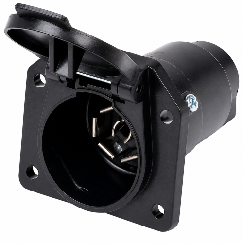 Imagen de CONECTOR PLASTICO HEMBRA 7 POLOS