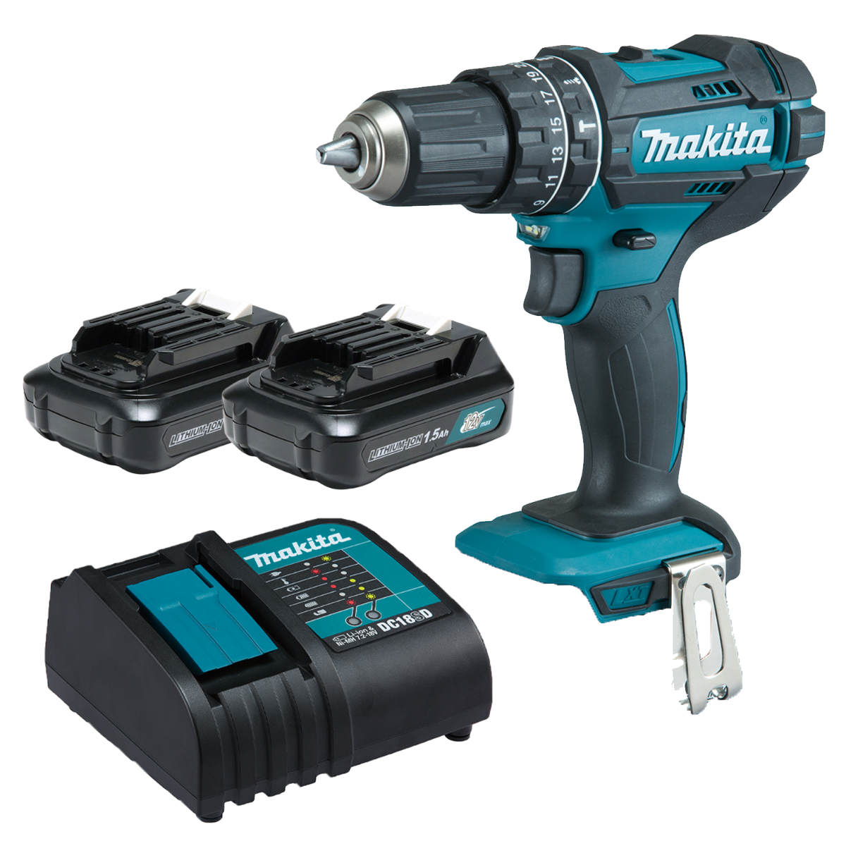 Imagen de ROTOMARTILLO ATORNILLADOR INALAMBRICO 1/2 18V (PROMOCION)