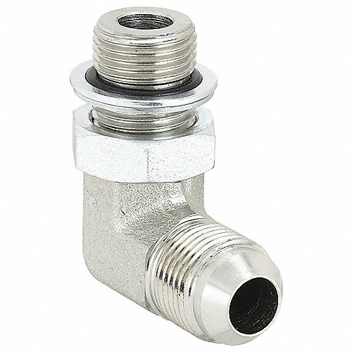 Imagen de CONEXION ADA CUERDA METRICA 16MM A 1/2 MACHO JIC CODO 90