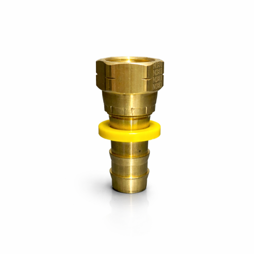 Imagen de CONEXION LATON LOCK-ON 1/4 HEM SAE 45G GIR 3/8