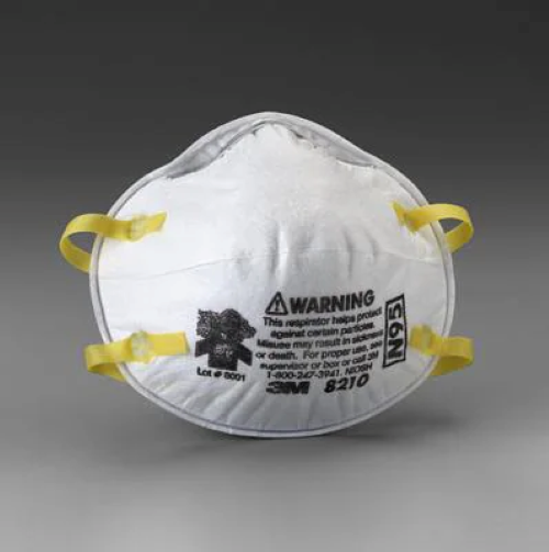 Imagen de MASCARILLA RESPIRADOR PARTICULAS SOLIDAS Y LIQUIDAS 8210