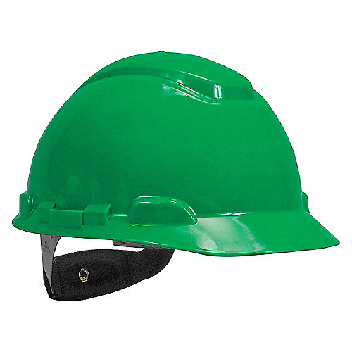 Imagen de CASCO 4 PUNTOS SUSPENCION MATRACA. COLOR VERDE