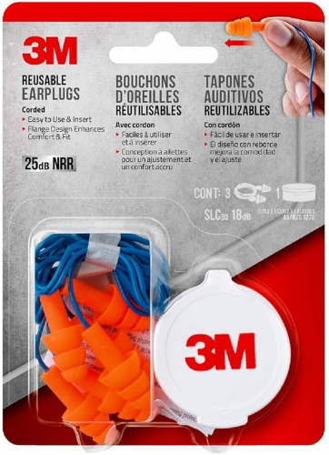 Imagen de PROTECTOR AUDITIVO CON CORDON 3M