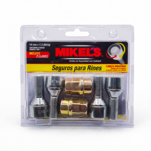Imagen de SEGURO BIRLOS TIPO HIPPO 14 X 1.5- ALTURA 30 MM