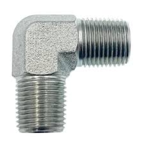 Imagen de ADAPTADOR ACERO ORFS MACHO CODO 90 1/4 (FS2500-4-4)