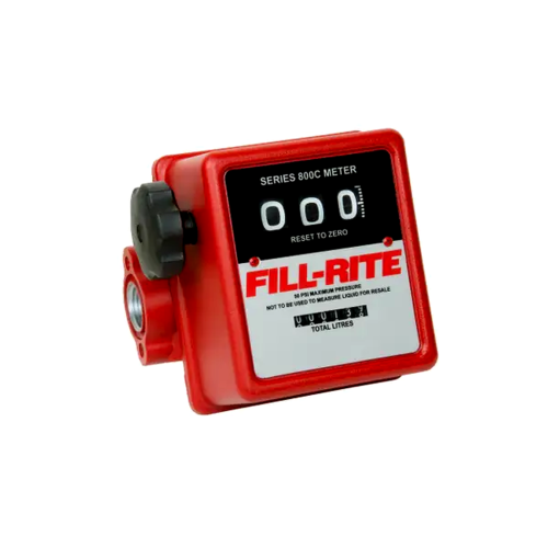 Imagen de MEDIDOR FLUJO MECANICO SERVICIO PESADO 3 DIGITOS 3/4" 19-76 LPM 50PSI NPT
