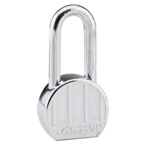 Imagen de CANDADO ZINC TROQUELADO 2 1/2 (51MM) GANCHO 2 COLOR PLATA CILINDRO INTERCAMBIABLE