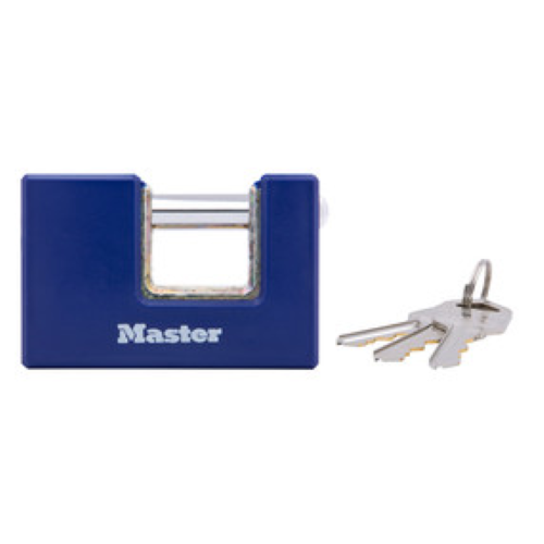 Imagen de CANDADO LATON PARA CORTINA 75MM ANCHO ARCO 13MM