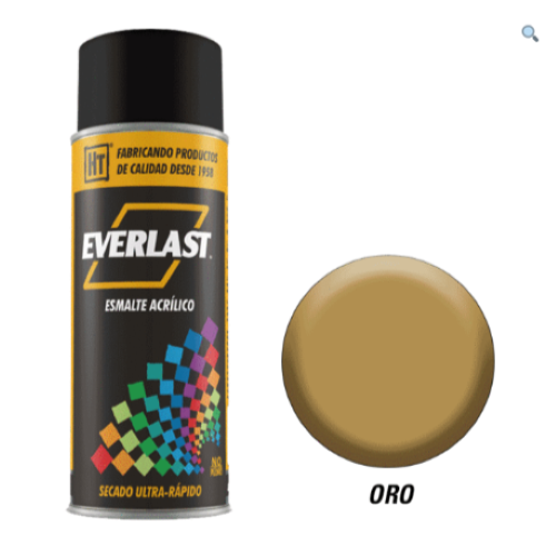 Imagen de PINTURA ESMALTE ACRILICO EN AEROSOL ORO 400ML