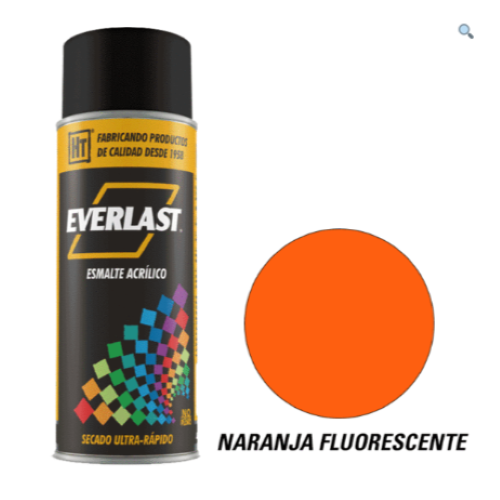 Imagen de PINTURA AEROSOL NARANJA FLUORESCENTE 400ML