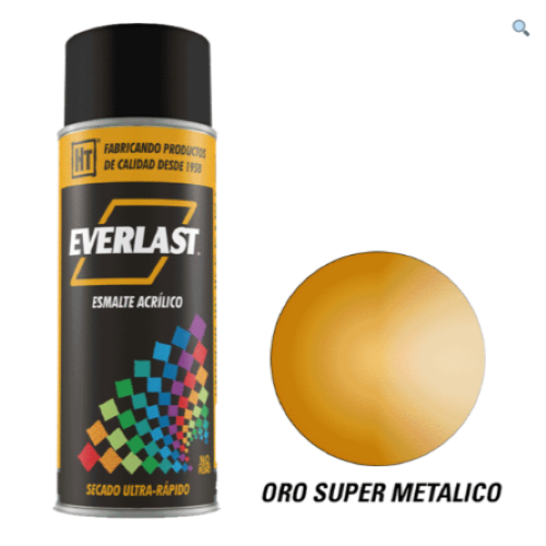 Imagen de PINTURA AEROSOL ORO SUPER METALICO