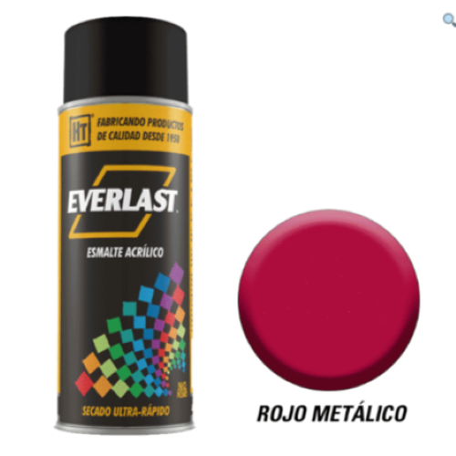 Imagen de PINTURA ACRILICO EN AEROSOL ROJO METALICO