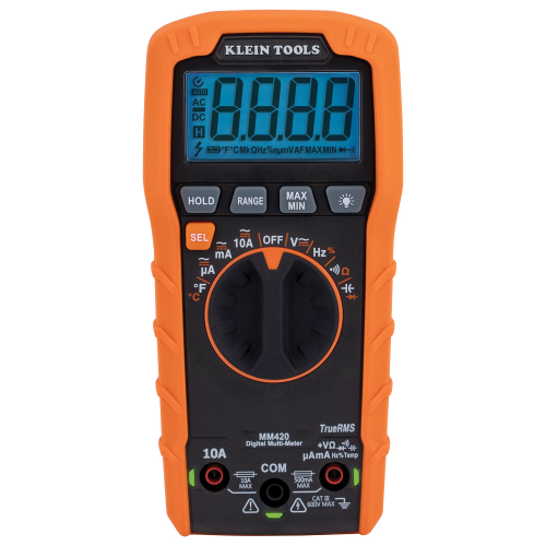 Imagen de MULTIMETRO DIG RANGO AUT TRMS 600 V TEMP