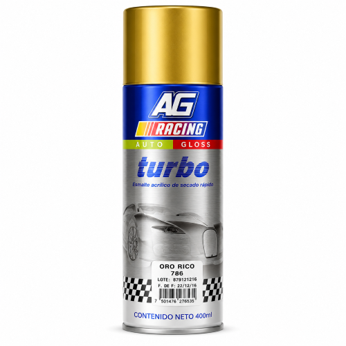 Imagen de PINTURA AEROSOL TURBO ORO RICO
