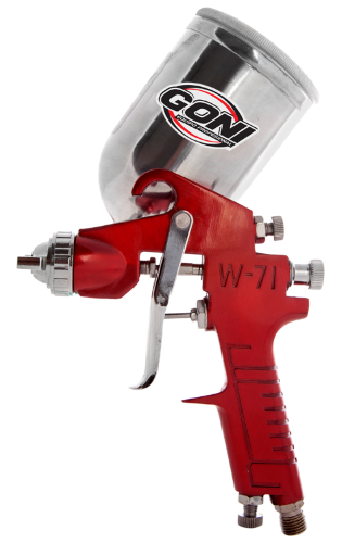 Imagen de PISTOLA GRAVEDAD C/ VASO ALUMINIO 400CC