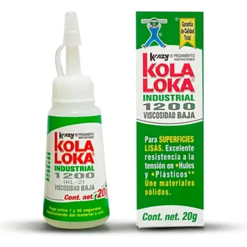 Imagen de PEGAMENTO INSTANTANEO INDUSTRIAL 20GR (KL2-20)