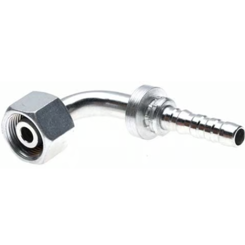 Imagen de CONEXION PER GS 3/8 HEM CARA PLANA C/O 1/2 CODO 90G MED