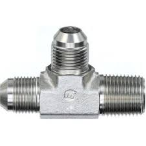 Imagen de 6MJ-4MP-6MJ CONEXION ADA TEE MAC JIC 37G 3/8 MAC NPT 1/4 MAC JIC 37G 3/8