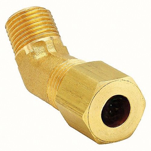 Imagen de CONEXION LATON ROSCA NPT CODO 45 HEM - MAC 3/8
