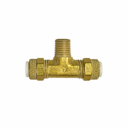 Imagen de CONEXION LATON POLY- TEE 3/8 MAC NPT 1/8 AL CENTRO