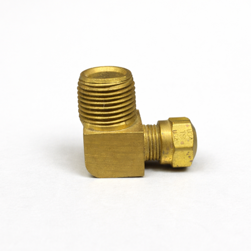 Imagen de CONEXION LATON FRENOS AIRE NYLON 1/4 MAC NPT 3/8 CODO 90G