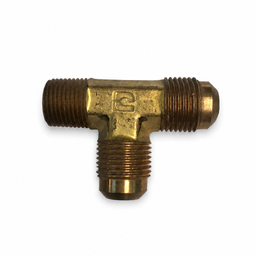 Imagen de CONEXION LATON TEE FLARE ABO 45G 1/2 MAC NPT 3/8 TER LADO