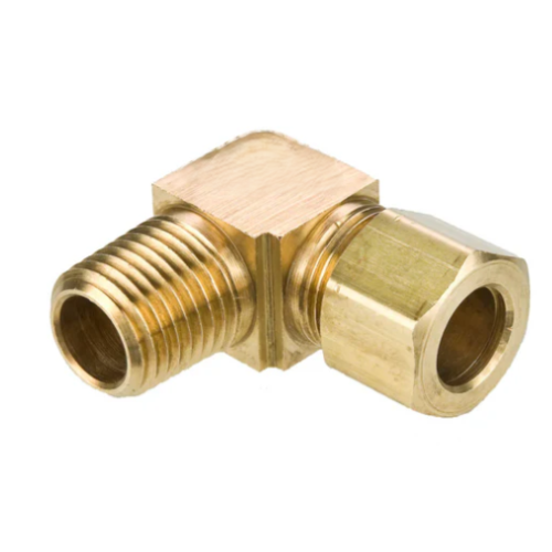 Imagen de CONEXION LATON COMPRESION 3/8 MAC NPT 1/8 CODO 90G