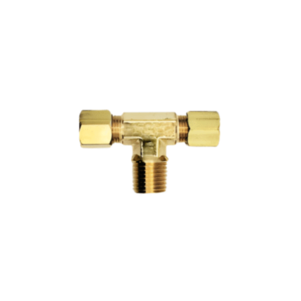 Imagen de CONEXION LATON COMPRESION TEE 3/16 MAC NPT1/8 AL CENTRO