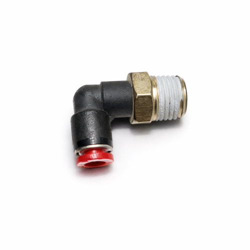 Imagen de CONECTOR CODO 90 ROTABLE 4MM 1/4BSPP