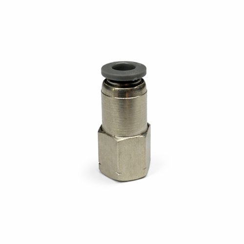 Imagen de CONECTOR RECTO HEMBRA TUBO 1/4 ROSCA 1/8