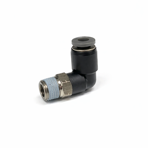 Imagen de CONECTOR CODO 90 ROTABLE TUBO 5/32 ROSCA 1/8 NPT