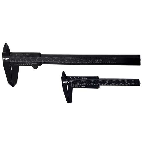 Imagen de JUEGO DE VERNIER PLASTICO 3 Y 6