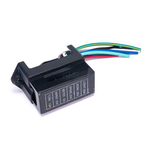 Imagen de PORTA FUSIBLE CLAVIJA 6 C/TAPA
