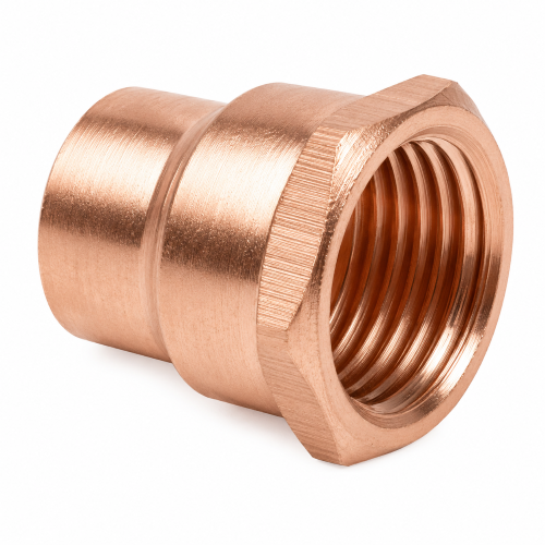 Imagen de CONECTOR COBRE ROSCA INT 1/2"