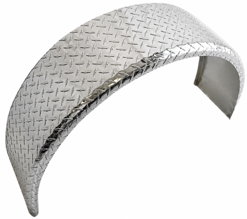 Imagen de GUARDAFANGO ALUMINIO ANTIDERRA SENCILLO 9" X 32"