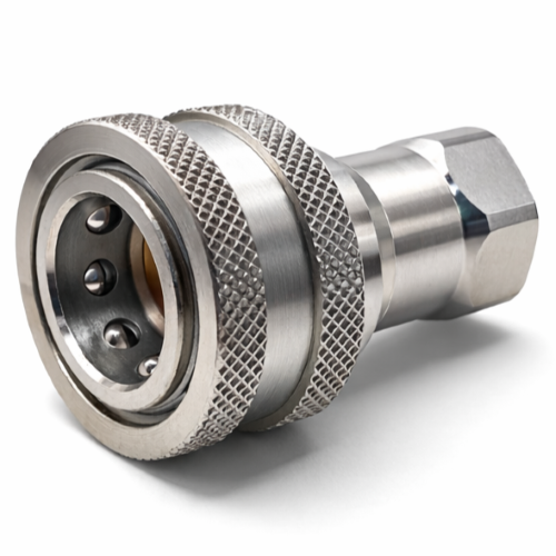 Imagen de CONEXION ACERO COPLE RAP HID SERIE H 1 HEM NPT 1