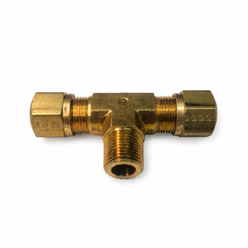 Imagen de CONEXION LATON TEE FRENOS AIRE NYLON 3/8 MAC NPT 1/8 AL CENTRO
