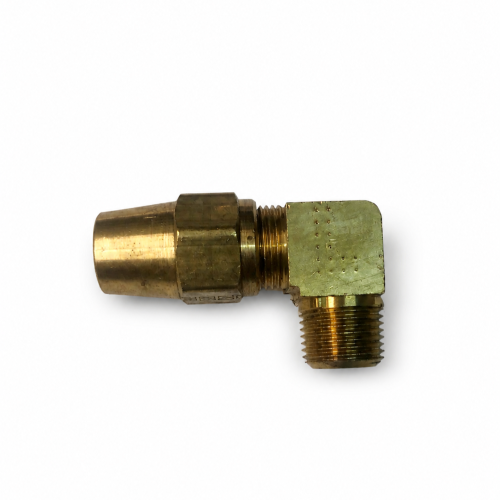Imagen de CONEXION LATON FRENOS AIRE 1/2 MAC NPT 3/8 CODO 90G