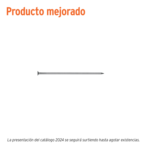 Imagen de CLAVO ESTANDARD 2-1/2 CON CABEZA BOLSA 1 KG
