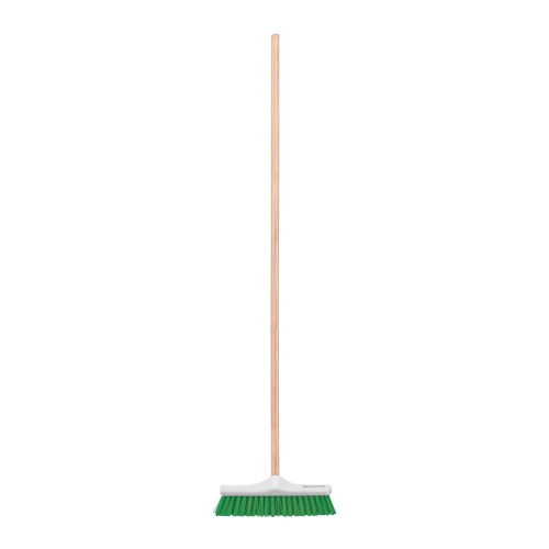 Imagen de CEPILLO INDUSTRIAL CERDA RIGIDA DE 30CM BASTON MADERA