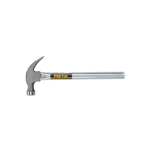 Imagen de MARTILLO UÑA CURVA 16 OZ MANGO TUBULAR PRETUL