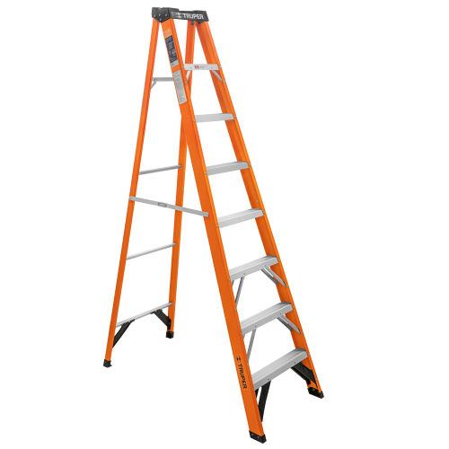 Imagen de ESCALERA DE TIJERA TIPO II 7 PELDAÑOS FIBRA DE VIDRIO