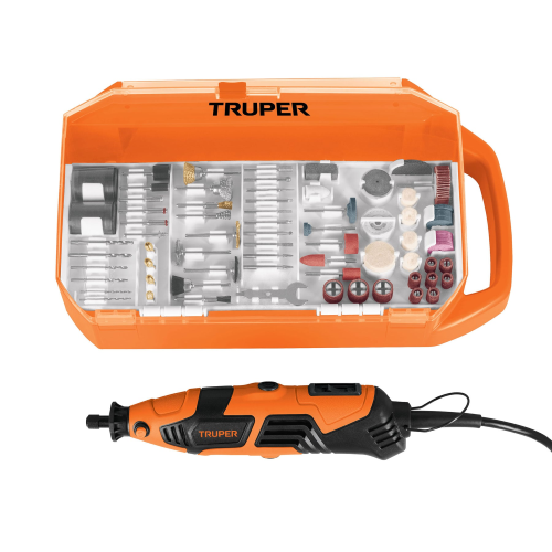 Imagen de HERRAMIENTA ROTATIVA 150W CON 201 ACCESORIOS, TRUPER PRO