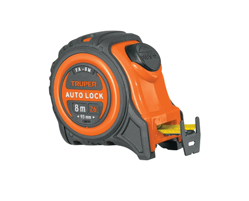 Imagen de FLEXÓMETRO AUTO-LOCK CONTRA IMPACTOS 8 M CINTA 25 MM
