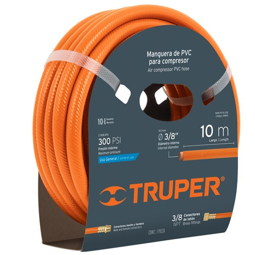 Imagen de MANGUERA PARA COMPRESOR, DE PVC, 10M X 3/8"
