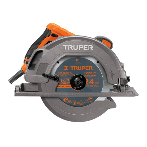 Imagen de SIERRA CIRCULAR 7-1/4", 1750W, TRUPER PRO