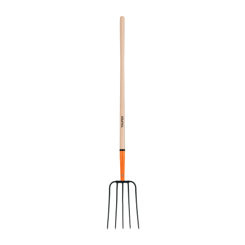 Imagen de BIELDO PARA PAJA, 5 DIENTES, MANGO LARGO 48", TRUPER
